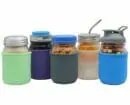 mason-jar-lifestyle-silicone-sleeve-jacket-regular-mouth-pint-16oz-lids-ball-kerr-130x105